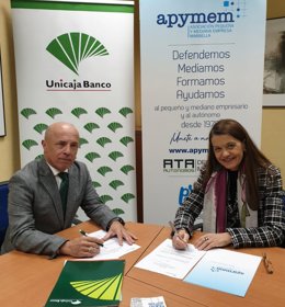 Unicaja Banco apoya a las pymes de Marbella (Málaga) y vuelve a colaborar con Apymem.