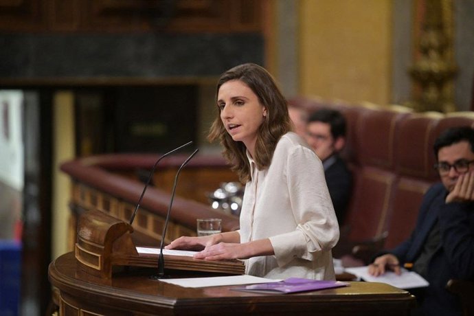 La diputada de Unidas Podemos por Baleares en el Congreso, Lucía Muñoz.