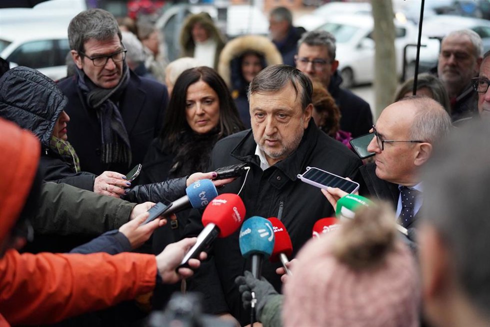 El presidente del Araba Buru Batzar (ABB), José Antonio Suso