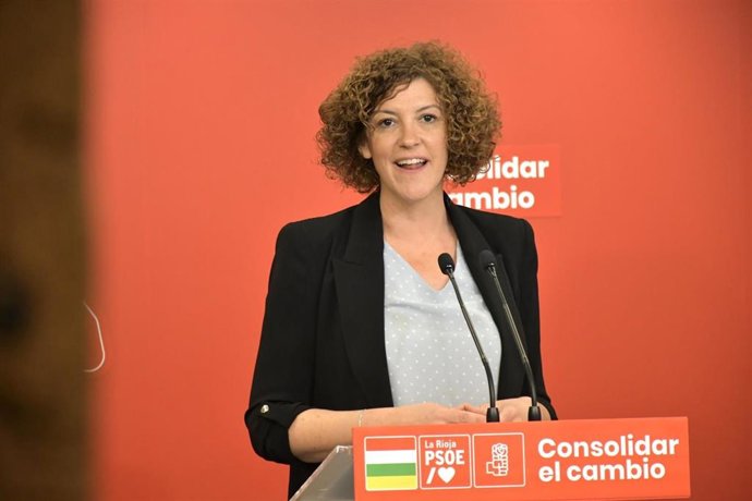 La secretaria de Organización del PSOE de La Rioja, María Marrodán