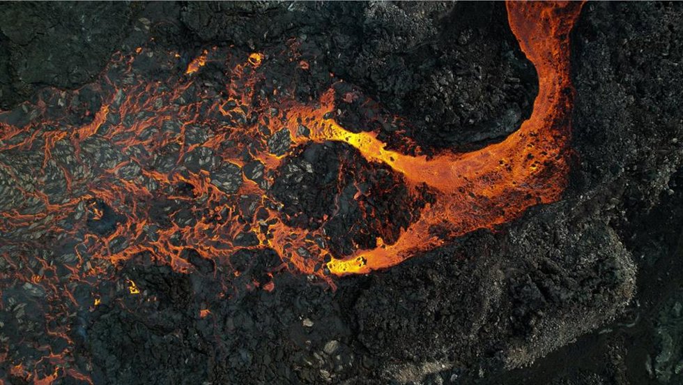 Imagen de archivo de un volcán