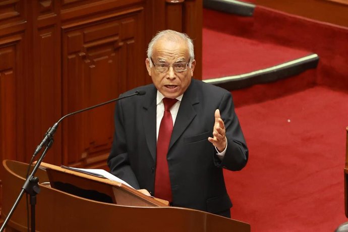 Archivo - El ex primer ministro de Perú Anibal Torres