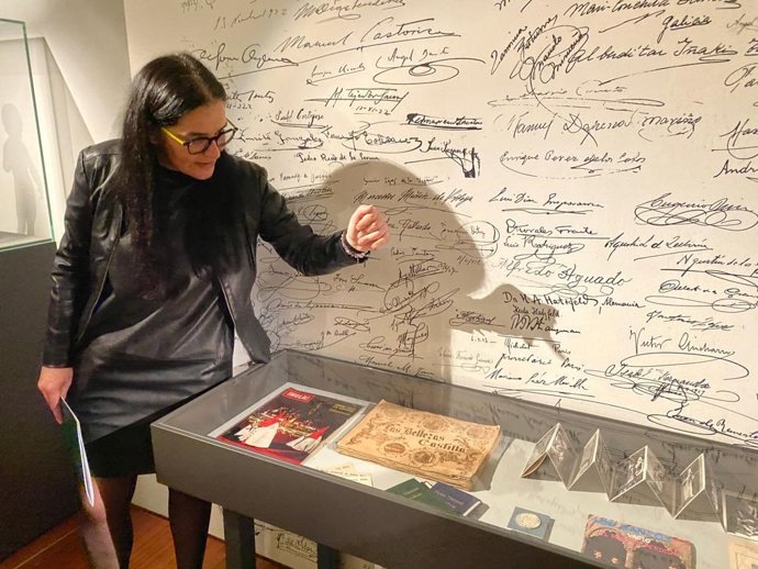 La comisaria de la exposición 'Érase una vez... Historia del Museo Nacional de Escultura en seis actos', Ana María Pérez.