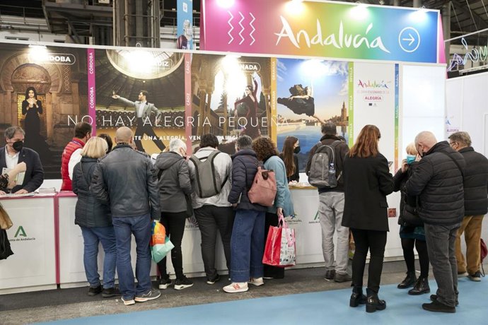 Expositor de Andalucía en la feria B Travel 2023.