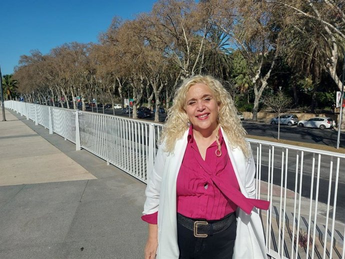 La coordinadora local de Izquierda Unida Málaga, concejala en el Ayuntamiento de Málaga y candidata a la Alcaldía, Remedios Ramos,