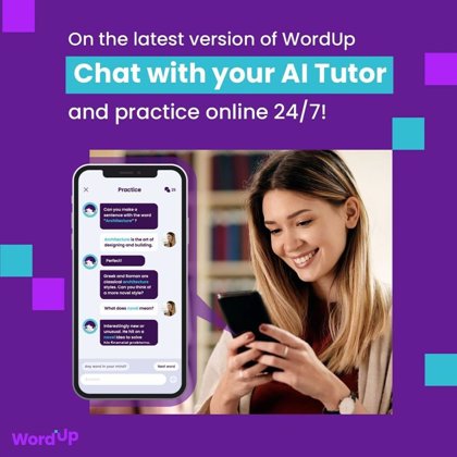 WordUp, una aplicación para aprender inglés basada en inteligencia  artificial, presenta Fantasy Chat