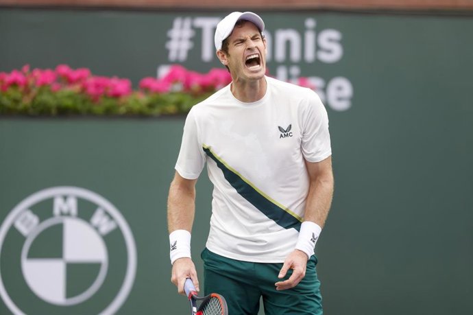 El tenista escocés Andy Murray durante un torneo