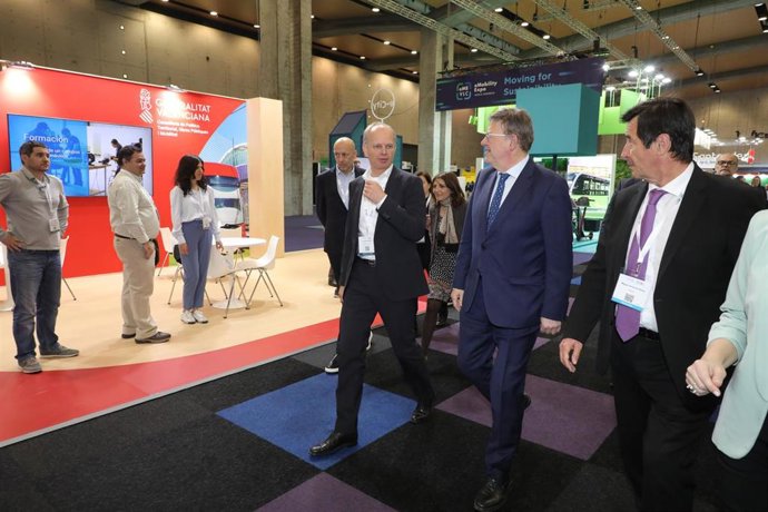 Apertura del congreso internacional Valencia Battery Convention 2023, organizado por la Asociación de Fabricantes Europeos de Baterías Automotrices e Industriales (Eurobat).