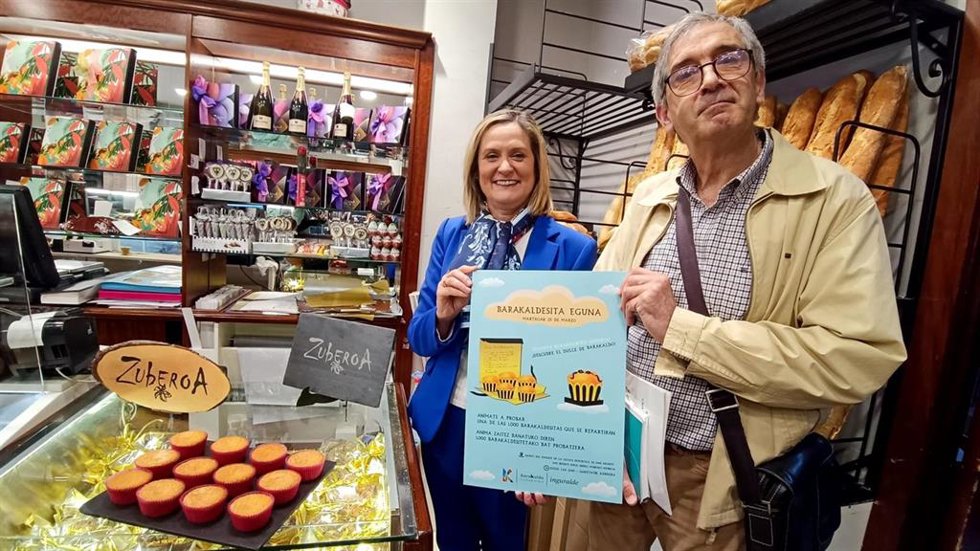 Amaia del Campo presenta el primer 'Barakaldesita Eguna'