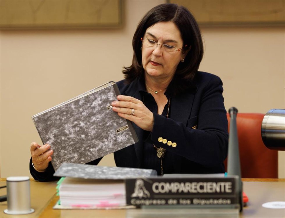 La presidenta de la Comisión Nacional de los Mercados y la Competencia, Cani Fernández Vicién