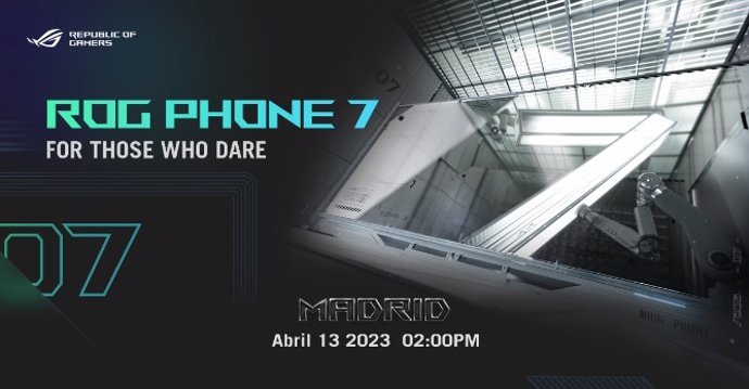 Anuncio de la presentación de ROG Phone 7