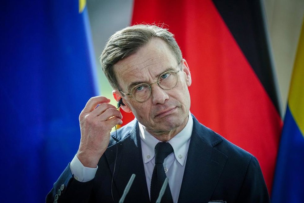 El primer ministro sueco, Ulf Kristersson.