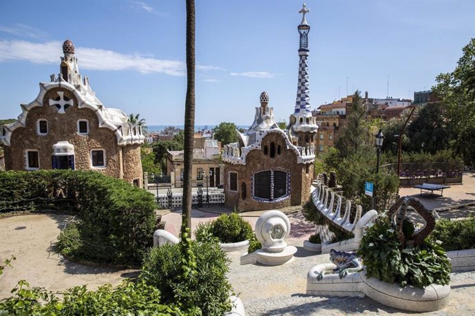 El Park Güell de  Barcelona