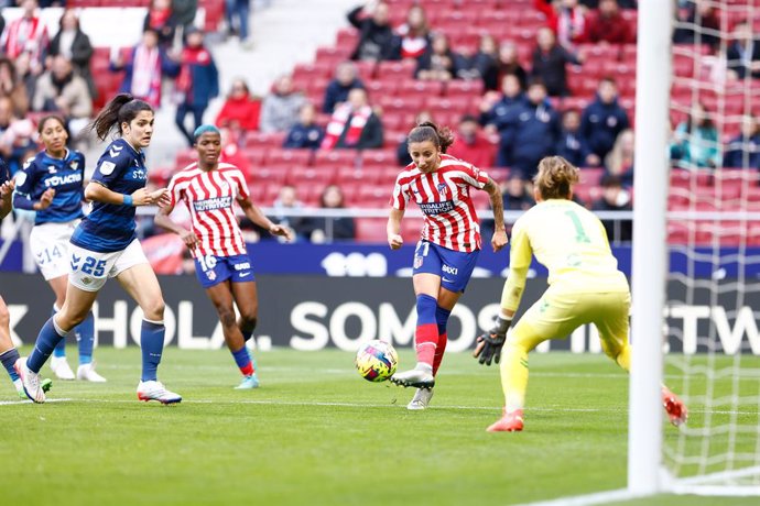 Archivo - Sheila Garcia of Atletico de Madrid in action during the spanish women league, Liga F, football match played betwee Atletico de Madrid and Real Betis Feminas at Civitas Metropolitano stadium on December 17, 2022, in Madrid, Spain.