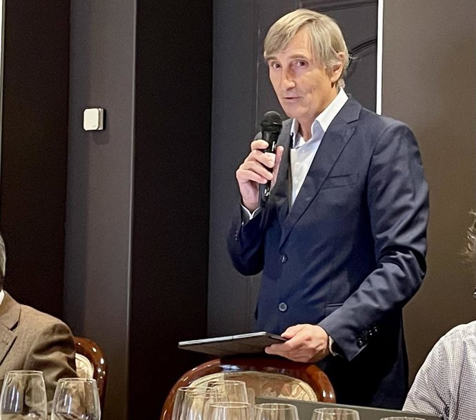 El presidente de la D.O. Cava, Javier Pagés, este jueves