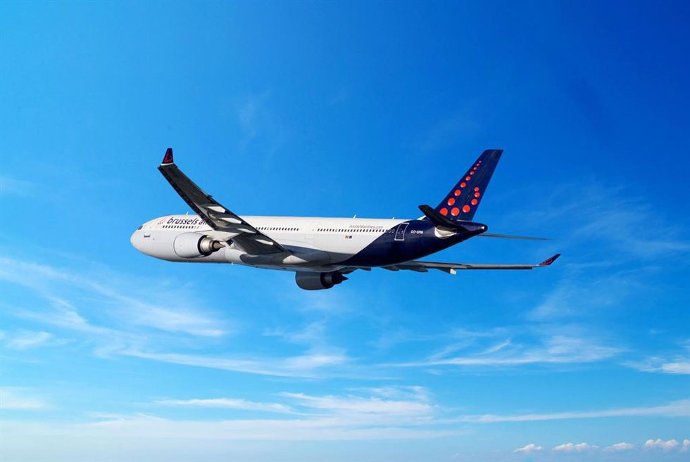Archivo - Avión de Brussels Airlines