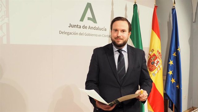 Archivo - El delegado de Economía, Hacienda y Fondos Europeos de la Junta de Andalucía en Córdoba, Agustín López.