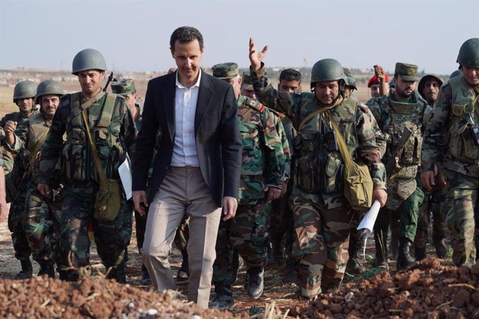 Archivo - El presidente sirio, Bashar al Assad