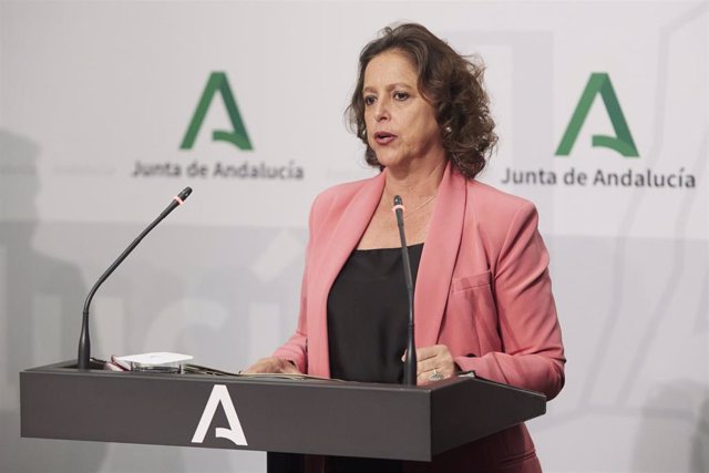 La consejera de Salud y Consumo de la Junta de Andalucía, Catalina García