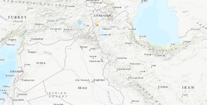 Terremoto de magnitud 5,6 en el noroeste de Irán