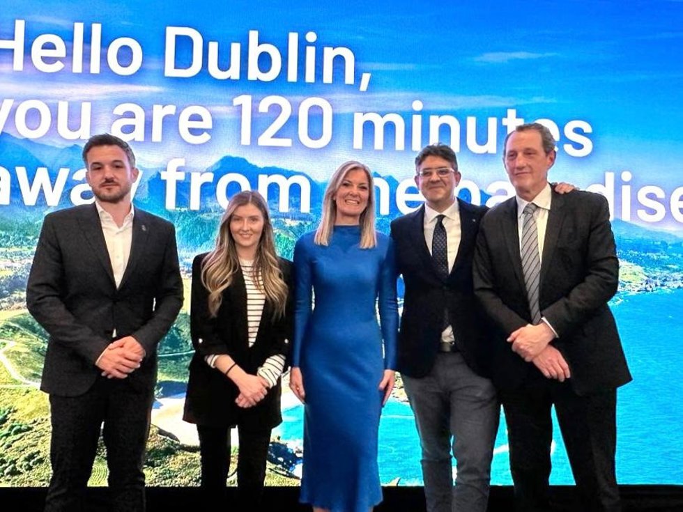 Presentación de campaña turística en Dublín