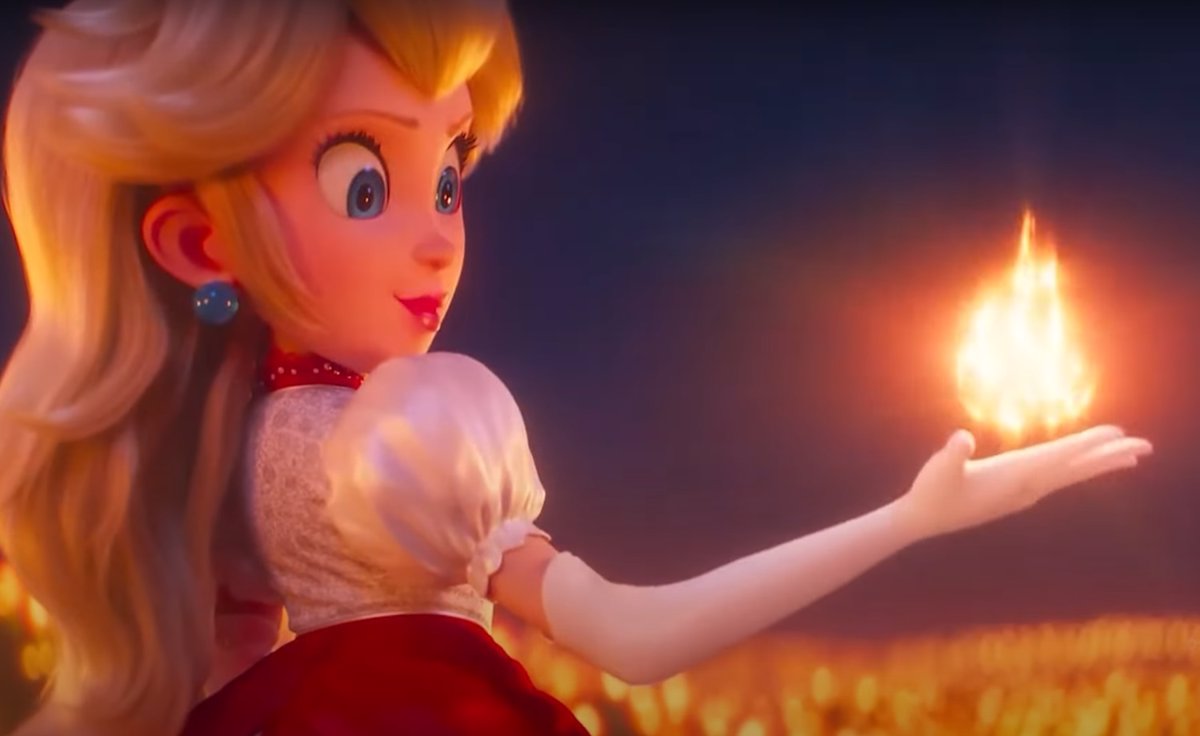 Super Mario Bros: La Princesa Peach presume de agilidad en un clip de la  película - Vandal
