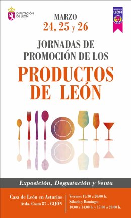 La Diputación organiza sendas jornadas de promoción de los Productos de León en Gijón y A Coruña
