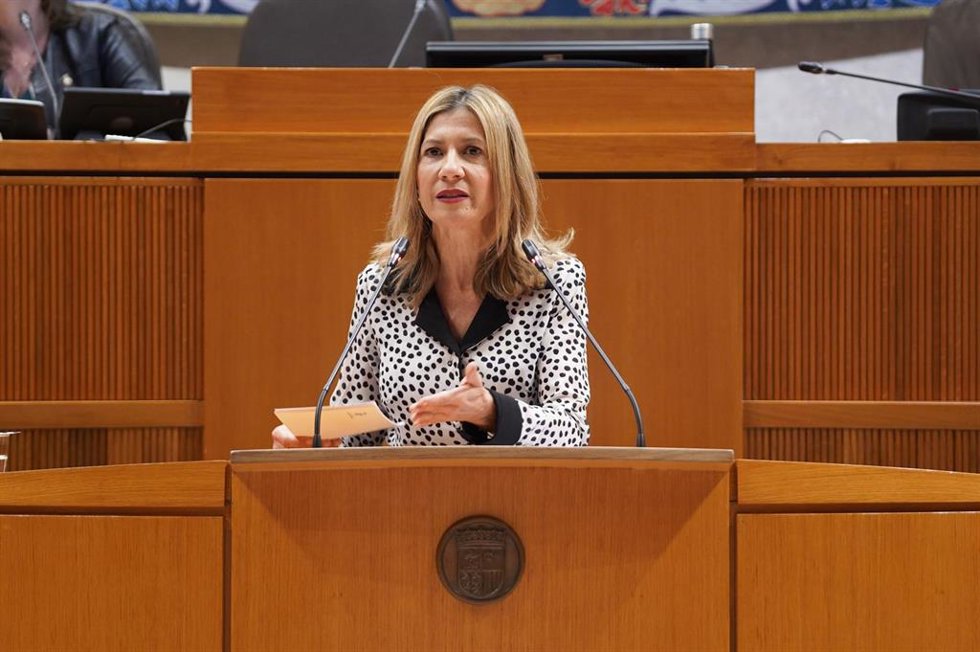 La portavoz del PP Aragón, Mar Vaquero.