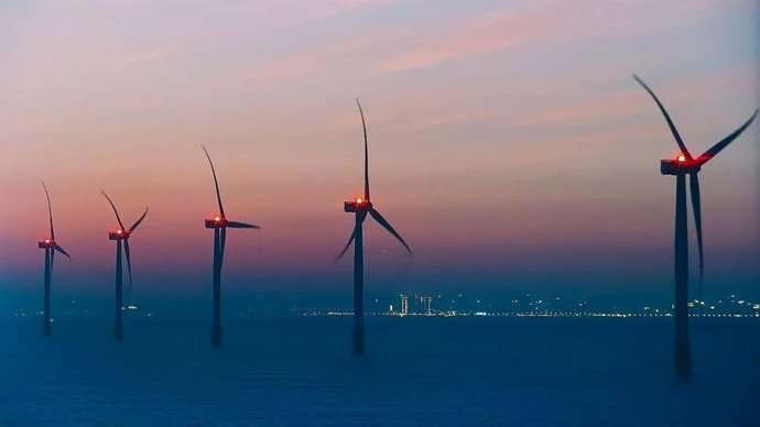 The daily power generation of the Datang Nanao Lemen Offshore Wind Power Project hit a new high in a single day.