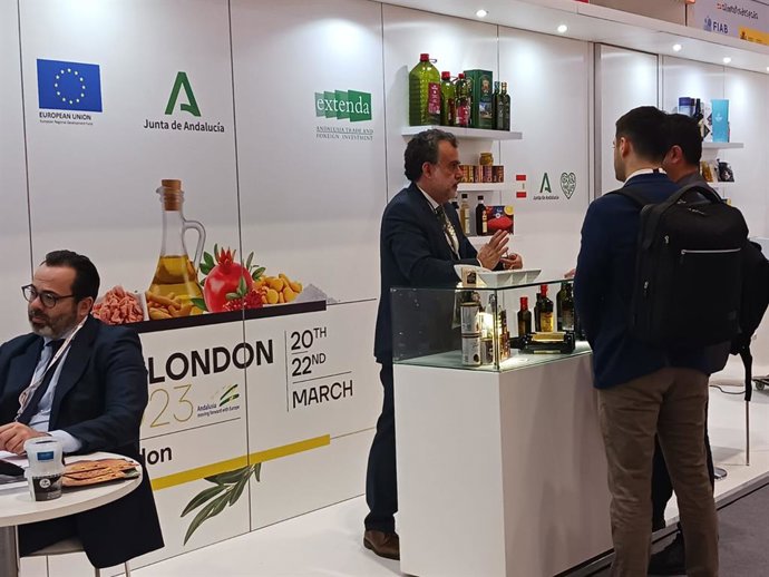 Foto Y Nota De Prensa: La Junta Impulsa La Oferta Andaluza En Ife London, La Feria Agroalimentaria Más Importante De Reino Unido Ante Más De 25.000 Compradores