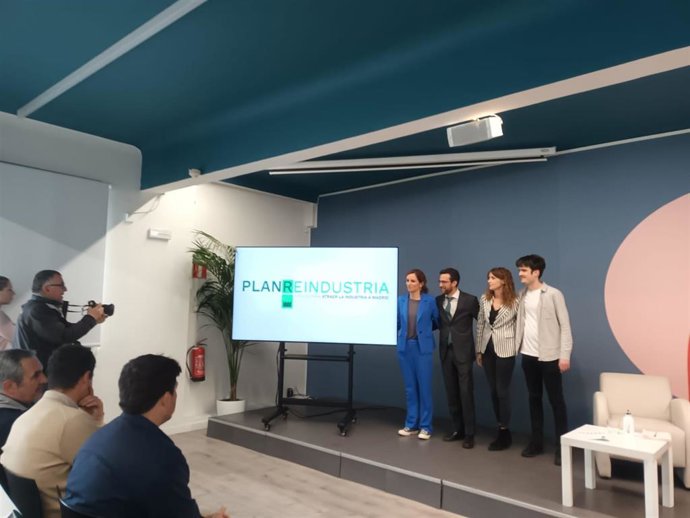 La candidata de Más Madrid a la Presidencia de la Comunidad, Mónica García, presenta sus propuestas para fomentar una industria verde en la región