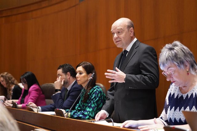 El portavoz de VOX, Santiago Morón.