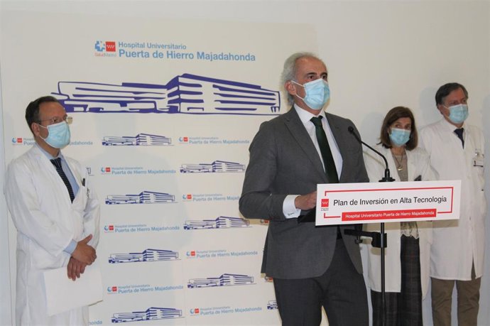 Enrique Ruiz Escudero, consejero de Sanidad de la Comunidad de Madrid