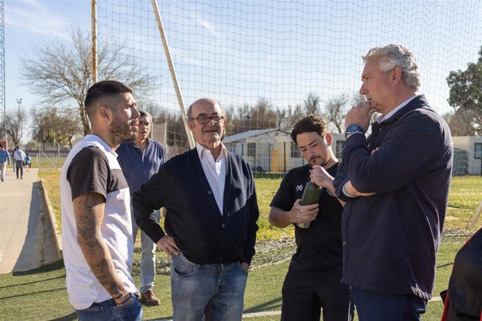 Aumesquet en el parque Vega de Triana