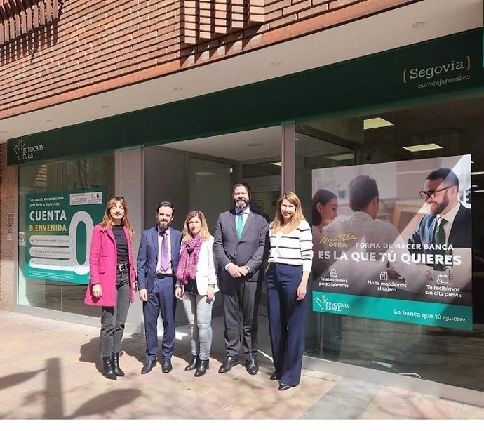 Eurocaja Rural abre su primera oficina en Segovia.
