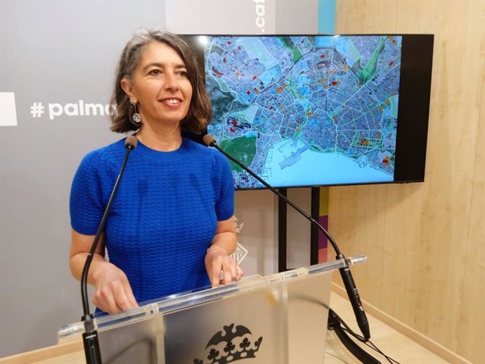 La regidora de Modelo de Ciudad, Vivienda Digna y Sostenibilidad del Ayuntamiento de Palma, Neus Truyol.