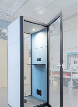 Cabina acústica de trabajo burbuja de Actiu