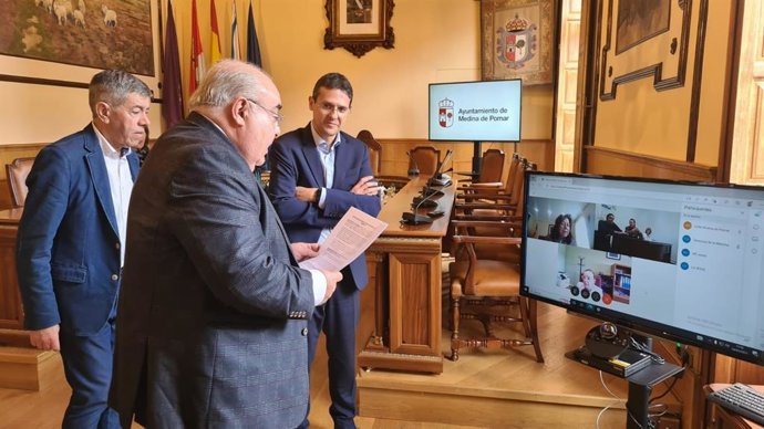 Presentación de la Oficina de Justicia en Medina de Pomar (Burgos).