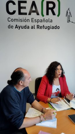 La candidata de Adelante Andalucía, Sandra Heredia, a la Alcaldía de Sevilla.