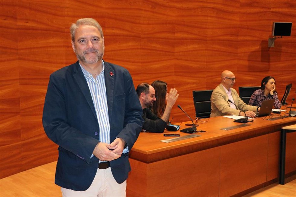 El rector de la Universidad Miguel Hernández (UMH), Juan José Ruiz Martínez.