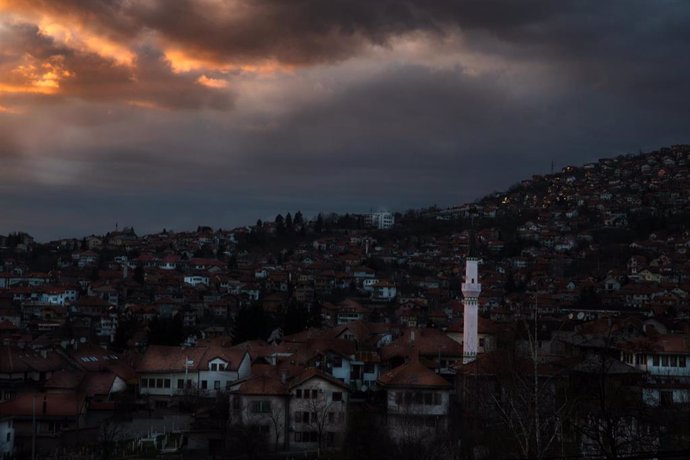 Archivo - Imagen de archivo de la ciudad de Sarajevo