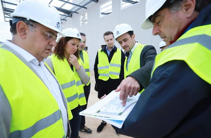 El Consell supervisa las obras de la quinta estación de ITV de Mallorca.