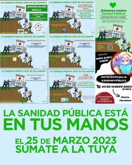 Marea Blanca convoca manifestaciones en toda Andalucía contra el "desmantelamiento" de la sanidad