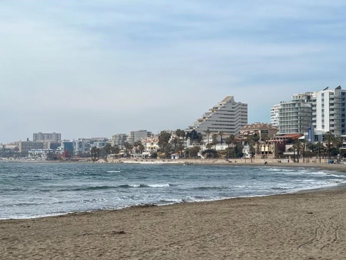Playa de Benalmádena en una imagen de archivo
