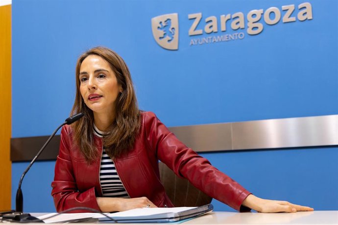 La consejera municipal de Presidencia, Hacienda e Interior del Ayuntamiento de Zaragoza, María Navarro