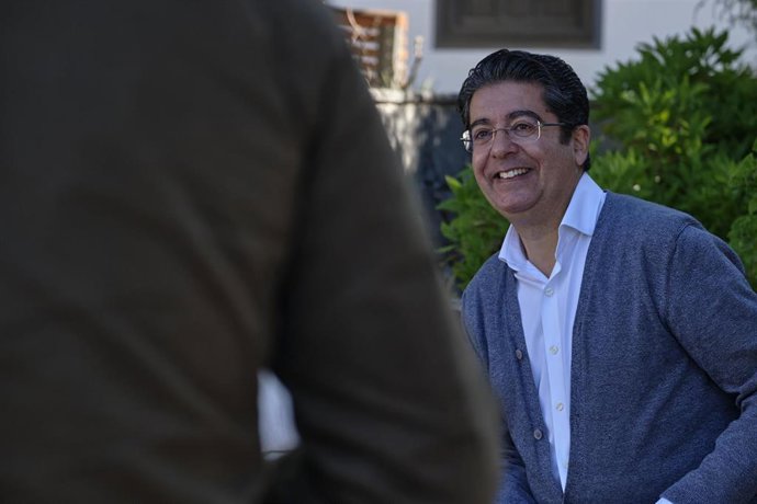 El presidente del Cabildo de Tenerife, Pedro Martín
