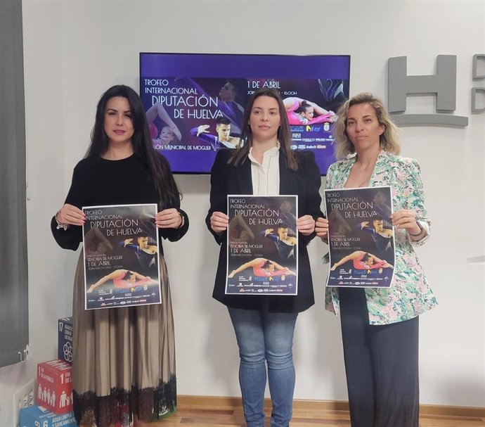 Presentación del 35 Trofeo Colombino de Gimansia Rítmica en la Diputación.