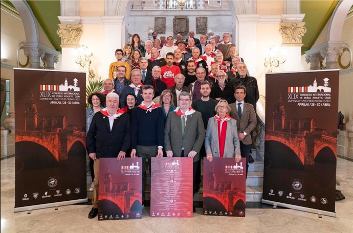 Presentacion del XLIX Congreso Internacional de Peñas del Athletic Club del 28 al 30 de abril