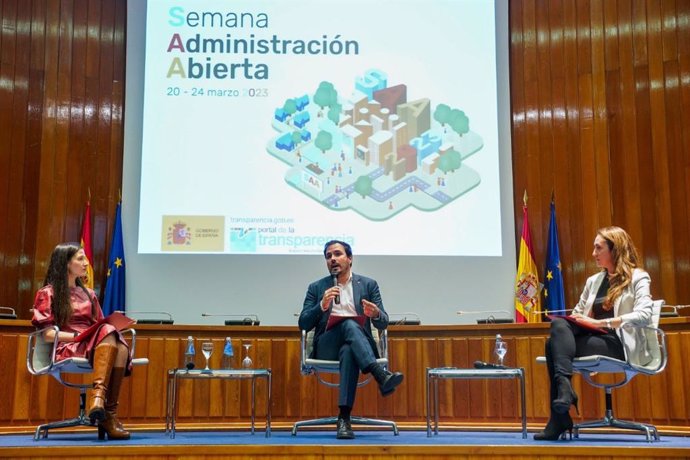 El ministro de Consumo, Alberto Garzón, en el acto 'Transformar el consumo para mejorar la vida',