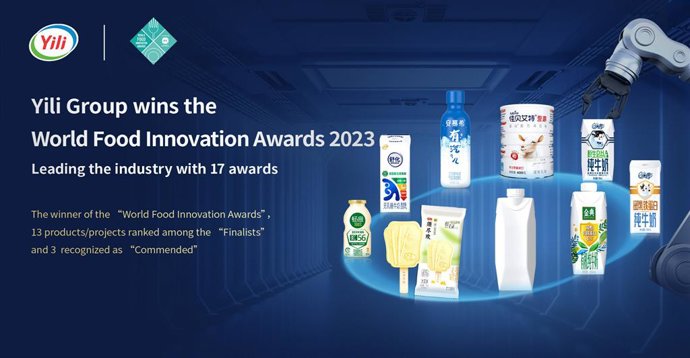 Yili Group Wins 17 World Food Innovation Awards